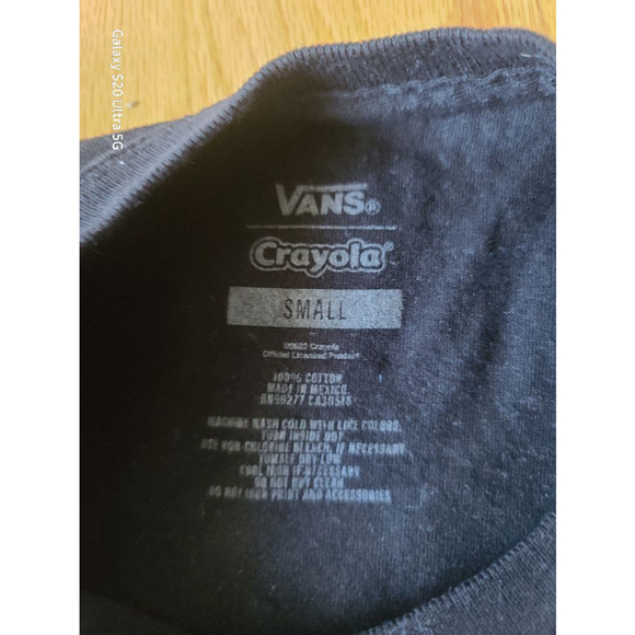 Vans Crayola small black tee - Picture 4 of 6